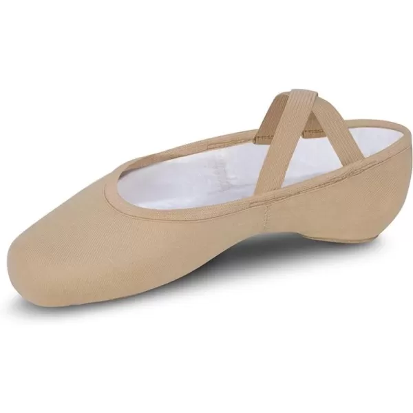 imageBloch Dance Mens Performa Stretch Canvas Split Sole Ballet ShoeSlipperSand