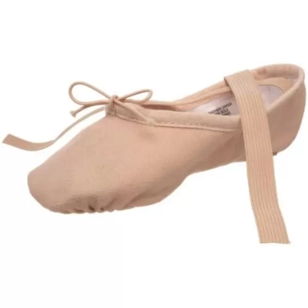 imageBloch Dance Mens Pump Split Sole Canvas Ballet SlipperShoePink