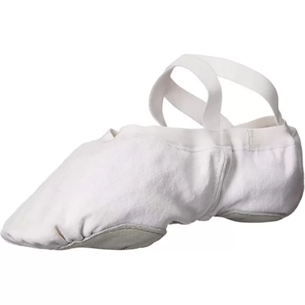 imageBloch Dance Mens Pump Split Sole Canvas Ballet SlipperShoeWhite