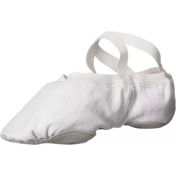 imageBloch Dance Mens Synchrony Split Sole Stretch Canvas Ballet Slipper  ShoeWhite