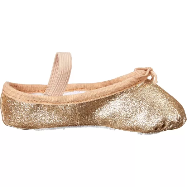 imageBloch Dance Girls Glitter Dust Ballet Shoe  SlipperGold