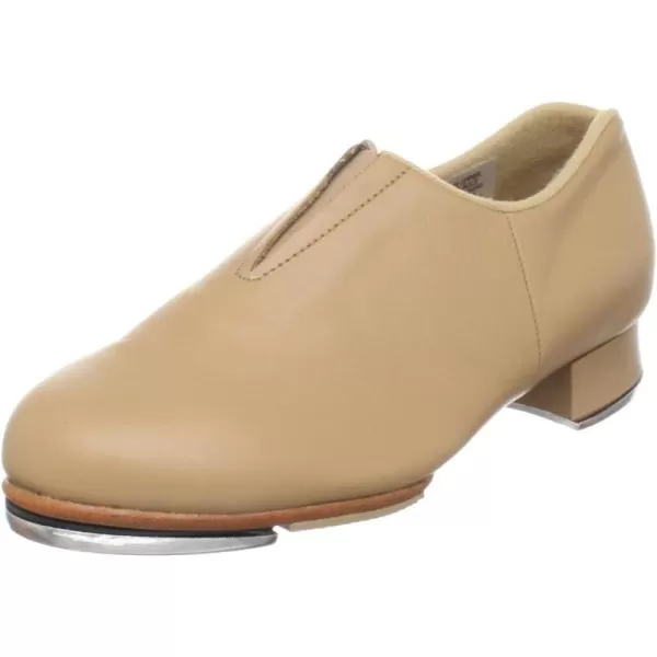 imageBloch Dance Girls TapFlex Slip On Tap ShoeTan Leather