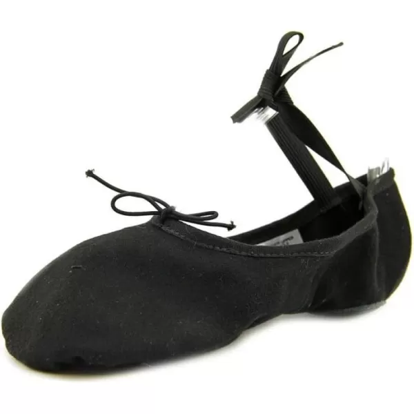 imageBloch Womens Pump Split Sole Canvas Ballet ShoeSlipperBlack