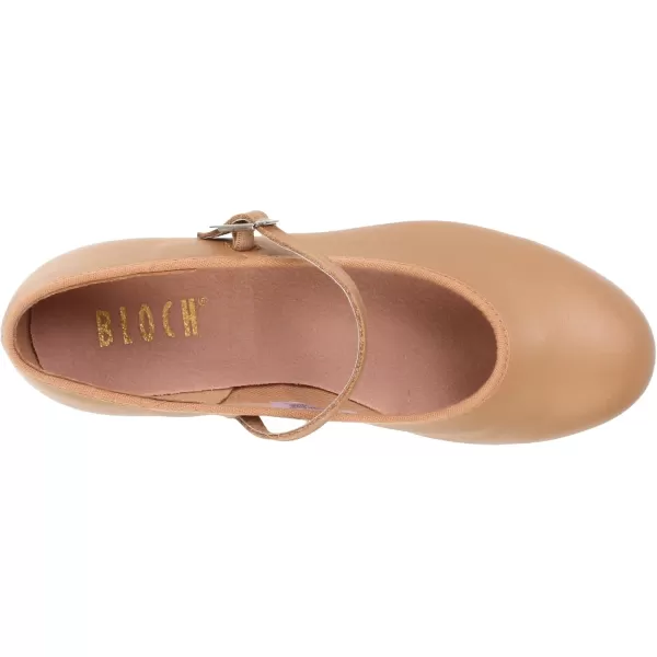 imageBloch Dance Womens Tap On Leather Tap ShoeTan