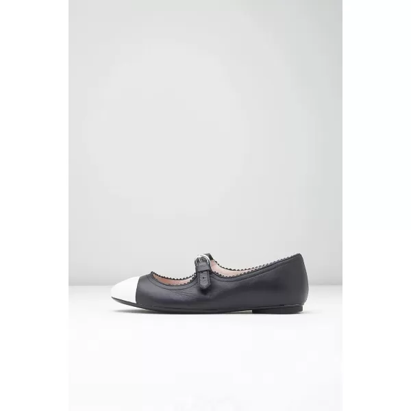 imageBloch Womens Cassiopeia Ballet FlatBlackWhite