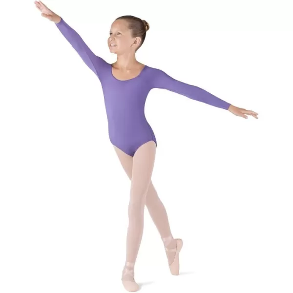imageBloch Girls Dance Meglio Microlux Long Sleeve LeotardLavender