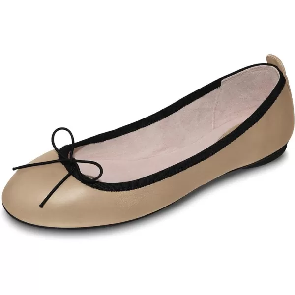 imageBloch Womens Nashira Ballet FlatCapuccino Leather