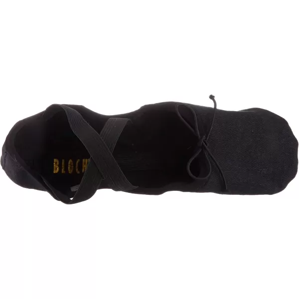 imageBloch Dance Womens Zenith Stretch Canvas Ballet SlipperShoeBlack