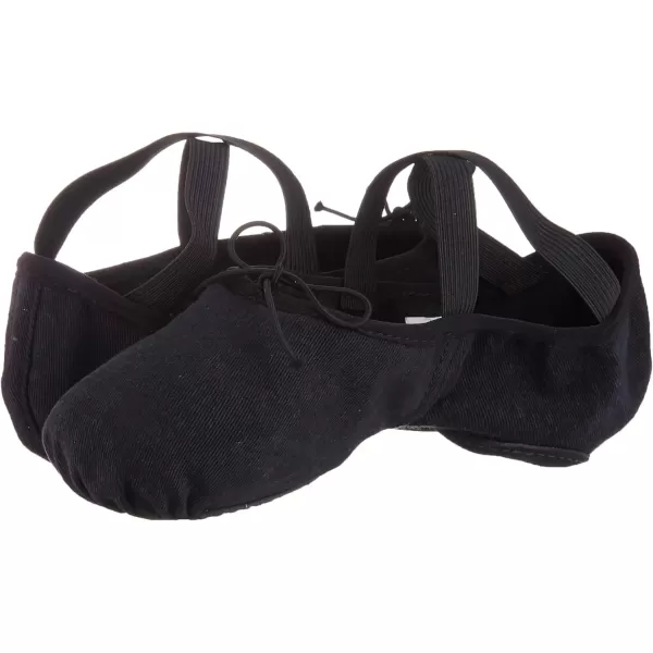 imageBloch Dance Womens Zenith Stretch Canvas Ballet SlipperShoeBlack