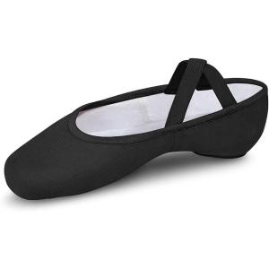 imageBloch Dance Mens Performa Stretch Canvas Split Sole Ballet ShoeSlipperBlack Canvas