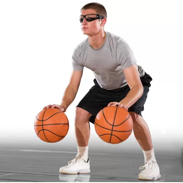 imageLiberty Imports Pack of 12 Basketball Dribbling Glasses No Look Eye Goggles Dribble Specs Team Training Aid Sports Equipment