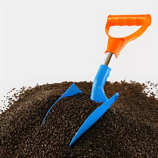 imageHeavy Duty Beach Shovels 16quot Stainless Steel Kids Beach Diggers Sand Scoop Shovels with Plastic Spade and Handle for Summer Outdoors Party Bundle  4 Pack