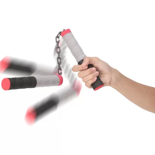 imageLiberty Imports Ninja Foam Nunchucks Sticks for Kids Pretend Role Play  Children Safe Soft Toy Weapons Props Costume Accessories 2 Pairs