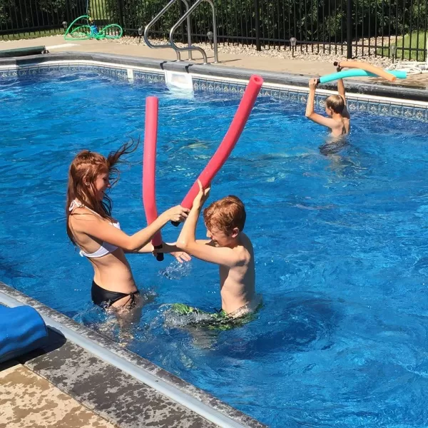 image29Inch Pool Noodles Foam Light Saber Toy Swords  Kids Bulk Party Favors  Ideal for Pools Backyard Summer Outdoors Play 6 Pack6 Pack