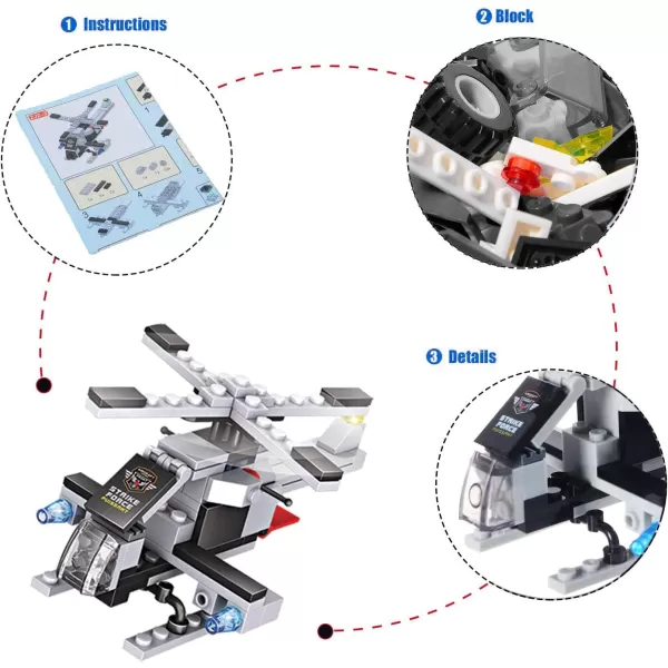 imageLiberty Imports 736 Pieces City Police Station ampamp Car Building Blocks Set with 3 Police Cars Toy Cop Patrol Car Prison Car Construction Toy Building Bricks Kit Gift for Boys Girls 612Aircraft Carrier