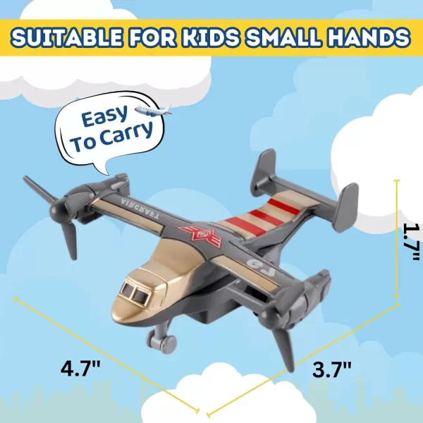 imageLiberty Imports Pull Back Airplanes Toys Vehicle Playset Variety Pack of Helicopters Stealth Bombers Fighter Jets Aircraft Planes for Kids Toddlers Party Favors 12 Pack18 Pack