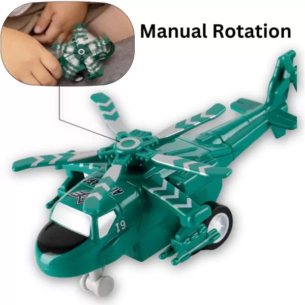 imageLiberty Imports Pull Back Airplanes Toys Vehicle Playset Variety Pack of Helicopters Stealth Bombers Fighter Jets Aircraft Planes for Kids Toddlers Party Favors 12 Pack12 Pack