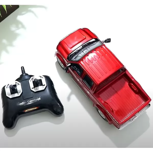 imageLiberty Imports RC Ford F350 Super Duty Toy Pickup Truck Officially Licensed Full Function RC Radio Remote Control Car Genuine 128 Scale Vehicle RedRed