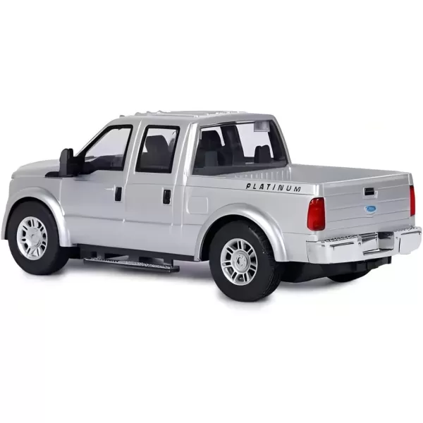imageLiberty Imports RC Ford F350 Super Duty Toy Pickup Truck Officially Licensed Full Function RC Radio Remote Control Car Genuine 128 Scale Vehicle RedSilver