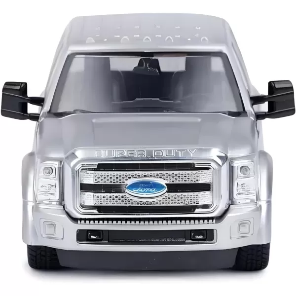 imageLiberty Imports RC Ford F350 Super Duty Toy Pickup Truck Officially Licensed Full Function RC Radio Remote Control Car Genuine 128 Scale Vehicle RedSilver