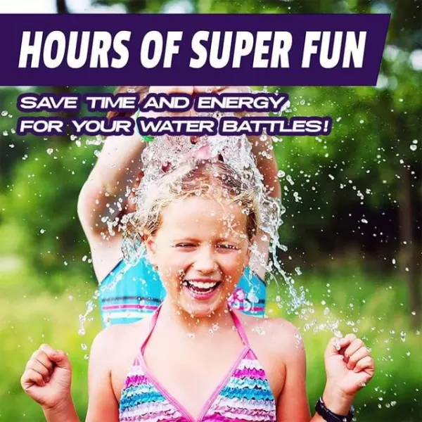 imageWater Balloon Portable Filling 3in1 Pumping Station Pump Fills with Air or Water Includes 500 Balloons and Water Pump for Kids Parties