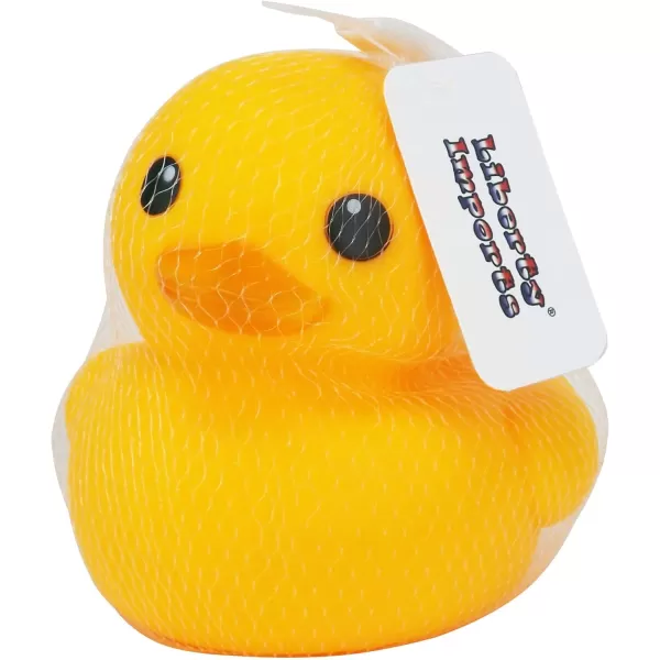 imageXL Jumbo Large Rubber Duck Bath Toy  No Hole Giant Duck Waterproof Big Duckie Baby Shower Water Toy Without Hole for Kids Home Decor Party Gift 8Inches PinkYellow