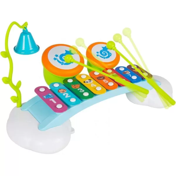 imageLiberty Imports Xylophone for Toddlers and Kids Musical Toy Instrument with Drum Kit and Sheet Music Cards for Learning Songs