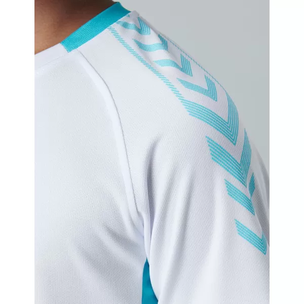 image5 Pack Boys Athletic Shirts Youth Activewear Dry Fit Tshirts for Kids Short Sleeve Tees Bulk Athletic Performance ClothingRedBlueNavyWhiteLime Yellow