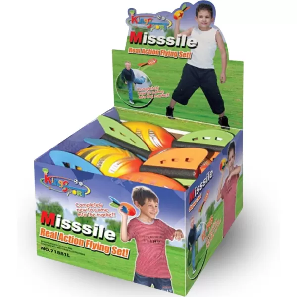 image12 Pack Flying Foam Foam Missile Footballs with Tails Sports Aero Pocket Flyers Toys for Kids Outdoor Backyard Activities Games Party Favors 9 Inches