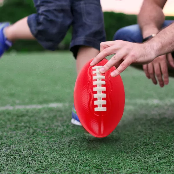 imageLiberty Imports 6 Pack Foam Footballs 75quot Easy Grip Soft Toddler Football for Kids Practice Training Yard Game Indoor Outdoor Sports Games