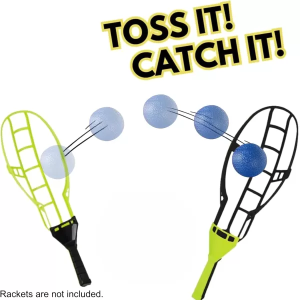 imageLiberty Imports Trackball Sport Chuck and Catch Ball Lacrosse Game Replacement Ball Toys