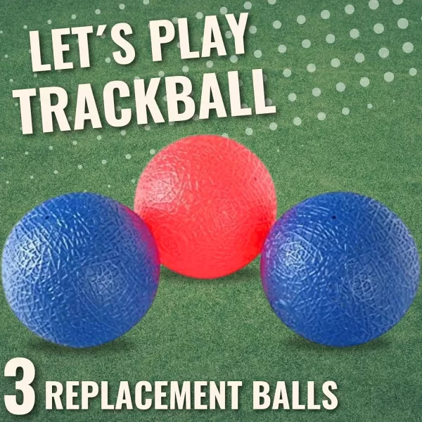 imageLiberty Imports Trackball Sport Chuck and Catch Ball Lacrosse Game Replacement Ball Toys