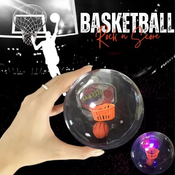 image12 Pack Mini Basketball Electronic Handheld Shoot ampamp Score Hoop Game with LED Lights ampamp Sounds Bulk Toys Birthday Party Favors Prizes for Kids Adults