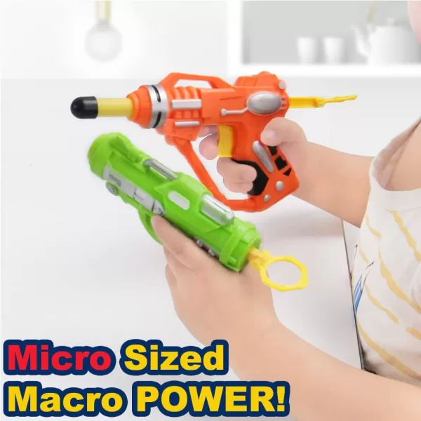image6 Pack Mini Foam DartFiring Blasters Micro Toy Guns with 36 Darts  Multi Pack Nerf Compatible Bulk Party Favors Supplies for Kids