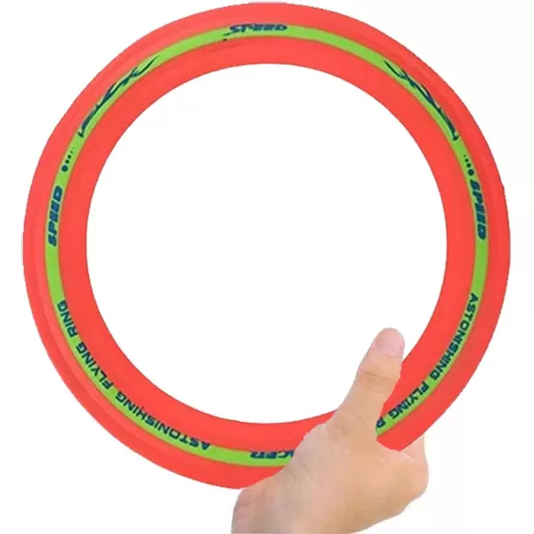 imageFlying Aero Discs 6 Pack Sports Outdoor Pro Flyer Rings  Plastic Toy Ultimate Glider Toss Game for Kids and Adults 11 inches