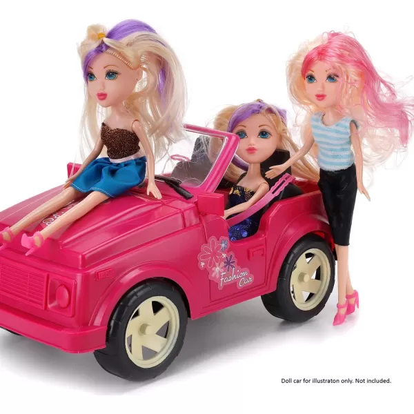 imageLiberty Imports 12 Pack American Fashion Beauty Dolls in Individual Boxes  10quot Girls Runway Divas Multipack Toys Bundle Bulk Party Favors Supplies 10quot