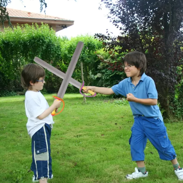 imageLiberty Imports 26quot Giant Pirate Foam Swords Large Toy Set  Kids Birthday Party Activities Event Favors 8 Pack