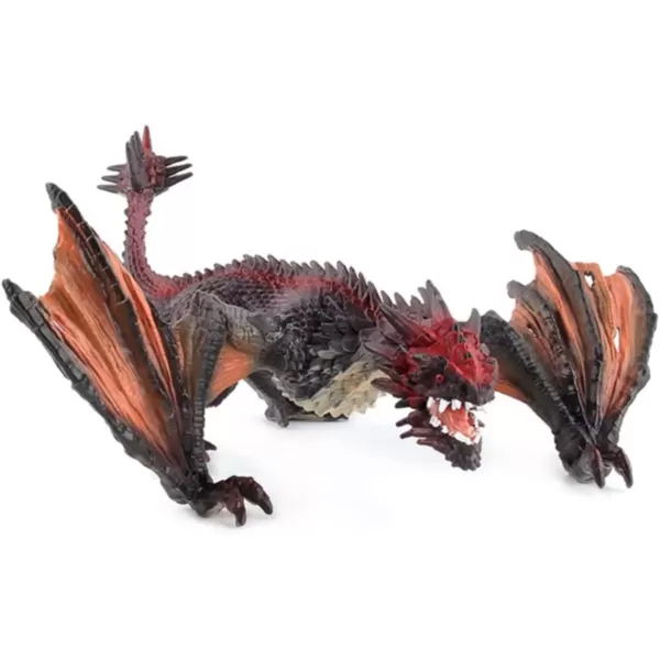 image8quot Dragon Toy Figure Realistic Plastic Ancient Mythological Fire Creature Model Decoration Collector Figurine for Kids Adults