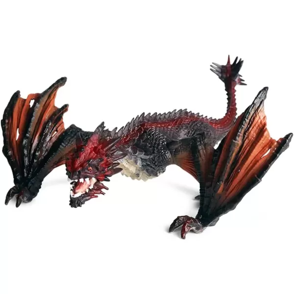 image8quot Dragon Toy Figure Realistic Plastic Ancient Mythological Fire Creature Model Decoration Collector Figurine for Kids Adults