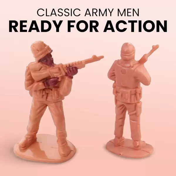 imageLiberty Imports Military Air Force Navy Deluxe Action Figures Army Men Soldiers Playset with Scaled Vehicles 73 pcs