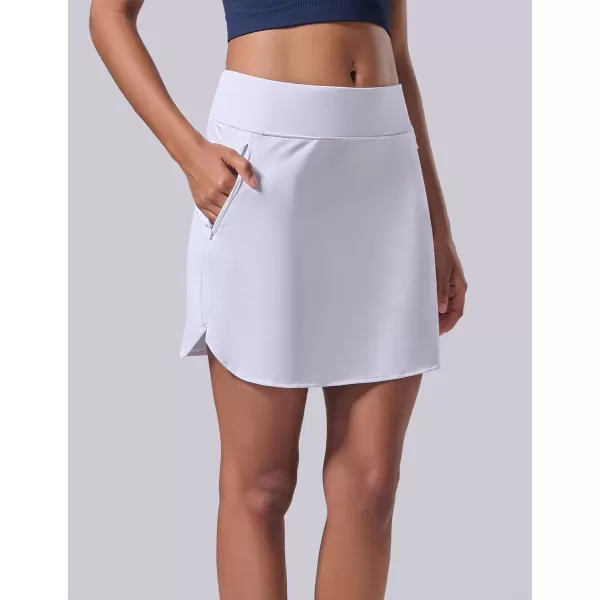 imageLiberty Pro 3 Pack Womens Athletic Skirts with Shorts Underneath Tennis Golf Skorts Tummy Control Pockets for Workout GymBlackWhitePink