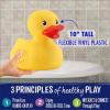 image10quot Jumbo Classic Yellow Rubber Duck Bathtime Toy Floating Fun Pool Preschool Bathtub Toy Giant Flexible Large Yellow Duck for Kids