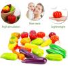 image24 PCS Realistic Artificial Fake Vegetables Lifelike Decorative Foam Food Set Faux Veggies for Home Kitchen Decor Set Photo Props