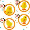 imageLiberty Imports 12 Pack WindUp Chicks  Fluffy Jumping Chicken Ducklings Bulk Wind Up Novelty Easter Party Favors Kids Toys