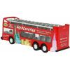 imageLiberty Imports 132 Scale Die Cast Sightseeing Tour Bus Toy Pull Back Vehicles  Mini Double Decker Tourist Open Top Bus Model Car  Pullback Action Toys with Lights and Music RedNyc Tour