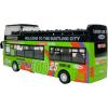 imageLiberty Imports 132 Scale Die Cast Sightseeing Tour Bus Toy Pull Back Vehicles  Mini Double Decker Tourist Open Top Bus Model Car  Pullback Action Toys with Lights and Music RedGreen