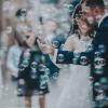 imageLiberty Imports 48 Pack Mini Heart Bubble Wands  Great Bridal Party Favors for Weddings and Anniversaries BluePinkBluePink