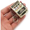 imageLiberty Imports 6 PCS Mini Casino Slot Machine Keychains Set  Las Vegas Souvenirs Lucky Jackpot Charm Pendants Novelty Gaming Gifts for Casino Lovers