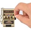 imageLiberty Imports 6 PCS Mini Casino Slot Machine Keychains Set  Las Vegas Souvenirs Lucky Jackpot Charm Pendants Novelty Gaming Gifts for Casino Lovers