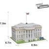 imageThe White House 3D Puzzle  Architectural Puzzles for Adults and Kids  Building Model DIY Kit 35 Pieces